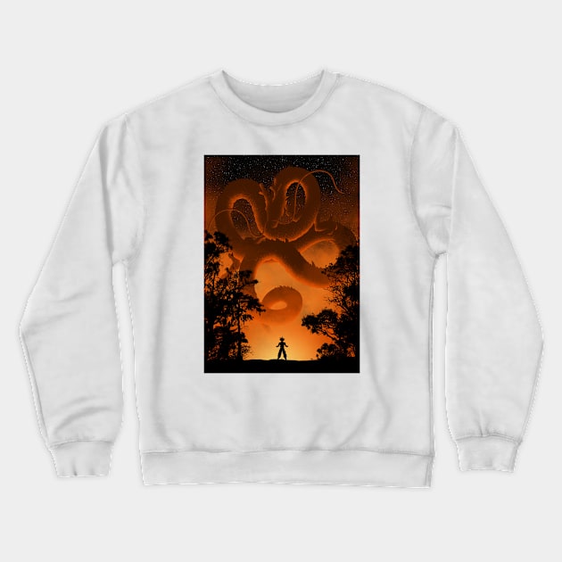 Minimalist Goku Crewneck Sweatshirt by saufahaqqi